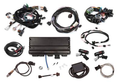 Holley - Holley 550-1318 - Terminator X Max Ford Mod Motor 4V Kit with Transmission Control