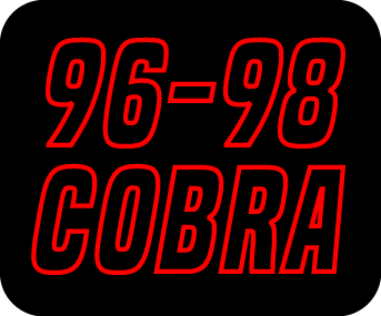 Intake & Components - Cold Air Kits - 96-98 Cobra Cold Air Intakes 
