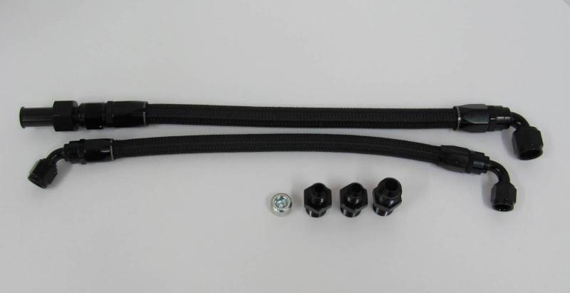 MHS Supplemental Fuel Line and Fitting Kit for Edelbrock Fuel Rails -  Returnless