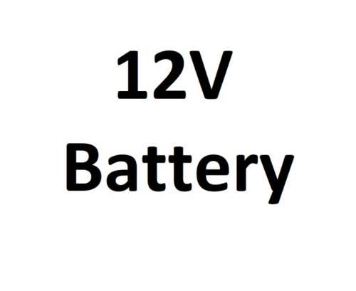 Batteries  - 12V Battery