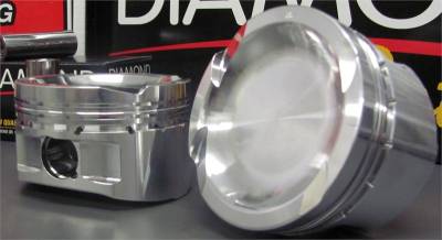 Diamond Racing Products - Custom Diamond 5.4L Specific Pistons, -11.5cc Dish - .020" Over Bore