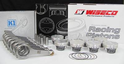 Excessive Motorsports  - 5.0L Coyote Wiseco Pistons / K1 H-Beam Connecting Rod Combo