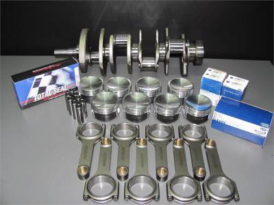 Modular Head Shop - Modular Head Shop 1000 HP 5.0L Coyote Rotating Assembly - Boss 302 Forged Crankshaft, Manley 4340 H-Beam Rods and Manley Pistons