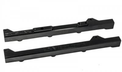 DivisionX - DivisionX 99-04 2V GT High Flow Fuel Rails - Black Anodized 