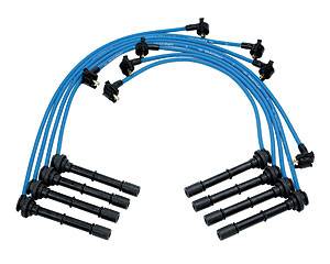 Ford Racing - Ford Racing - M-12259-C464 - 9mm 1996-98 Mustang Cobra 4.6L 4V Spark Plug Wires - Blue