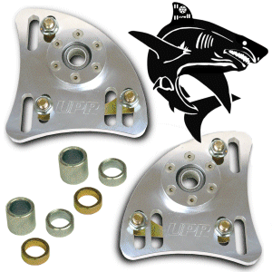 UPR - UPR 2014-94 1994-2004 Ford Mustang Billet Shark Caster Camber Plates