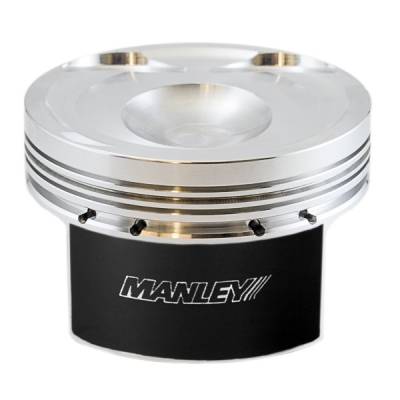 Manley - Manley 594800C-6 Platinum Series Ford 3.5L EcoBoost Pistons -8.5cc Dish, 3.642" Bore