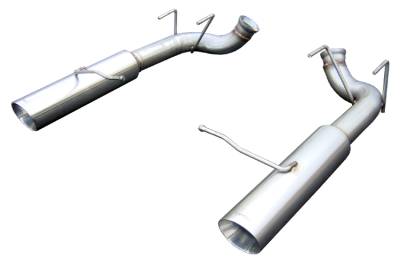 Pypes - Pypes SFM76MS 2011 - 2014 Mustang GT Pype Bomb Axle-Back Exhaust