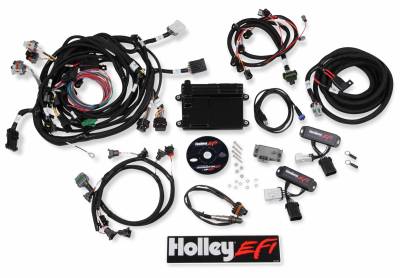 Holley - Holley 550-617 - HP EFI ECU and Harness Kit - 99-04 Ford Modular 4.6L 4V w/ Bosch WBO2