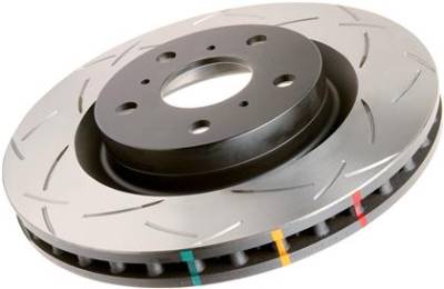 Disc Brakes Australia  - DBA 42126S - Slotted 4000 Series Rotor - 2010+ Ford Mustang GT 5.0L - Front