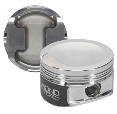 Diamond Racing Products - Diamond 30426-R1 Ford 4.6L 3V Competition Series Piston / Ring Kit -0.6cc Flat Top, 3.572" Bore