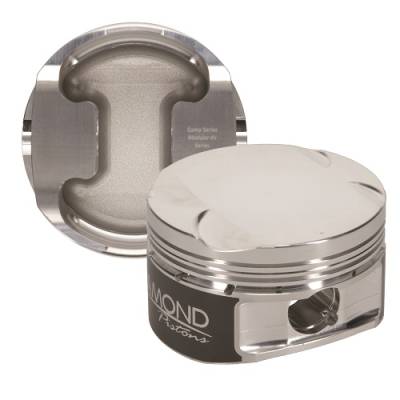 Diamond Racing Products - Diamond 30413-R1 Ford 4.6L 4V Competition Series Piston / Ring Kit -2.0cc Flat Top, 3.562" Bore