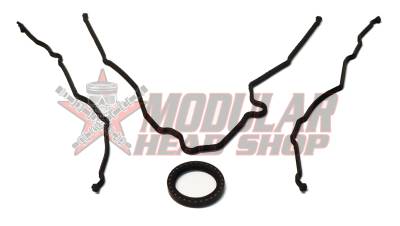 Modular Head Shop - OEM Ford 5.4L / 5.8L Shelby GT500 Timing Cover Gasket Kit with Balancer Seal