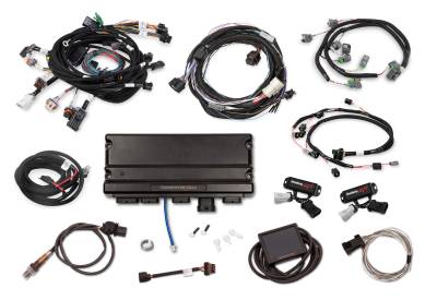 Holley - Holley 550-1317 - Terminator X Max Ford Mod Motor 2V Kit with Transmission Control