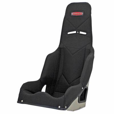 Kirkey Racing Fabrication - Kirkey 15" Pro Street Drag Seat Cover- Black Tweed