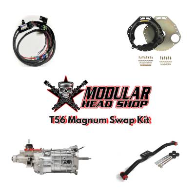 Modular Head Shop - Tremec T56 Magnum and Wiring Kit for Mod Motor