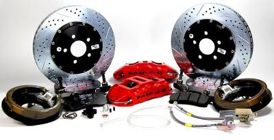 Baer Brakes  - Baer Brakes 14" Rear Extreme+ Brake Kit for 94-04 Mustangs