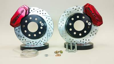 Baer Brakes  - Baer Brakes 11" Front SS4+ Deep Stage Drag Brake System for S197 Mustang