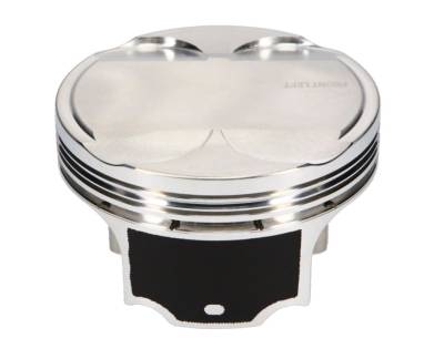 JE Pistons  - JE Pistons 353905 - Ford 5.0L Gen 3 Coyote FSR Pistons +0.01cc Dome, 3.701" Bore, 3.650" Stroke, 5.933" Rod Length, 1.168" CD, .866" Pin