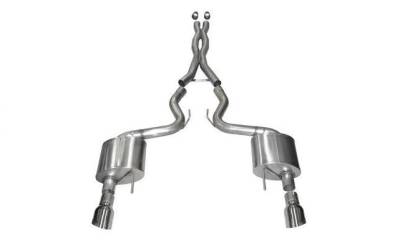 Corsa Performance - Corsa Performance Xtreme Catback for 15-17 Mustang GT w/ Polished Tips