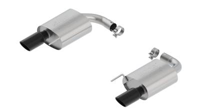 Borla  - Borla Atak Axleback for 15-17 Mustang GT w/ Black Chrome Tips