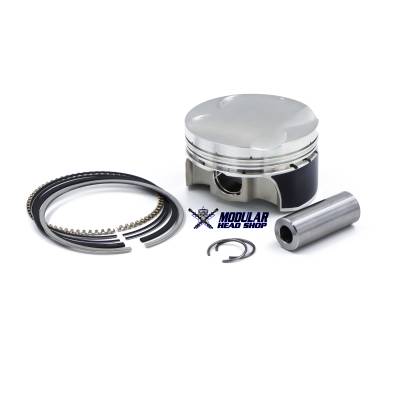 Modular Head Shop - MHS / Wiseco 4.6L 4V Street / Strip Piston and Ring Kit -3cc Flat Top, 3.572" Bore 