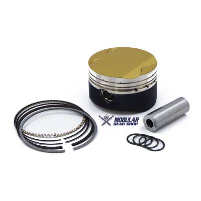 Modular Head Shop - MHS / Wiseco 4.6L 4V Competition Piston and Ring Kit -3cc Flat Top, 3.562" Bore, 10.3:1 CR