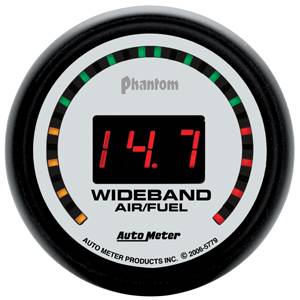 Autometer - Auto Meter 5779 Phantom Series Digital 2 1/16" STREET Wideband A/F Kit