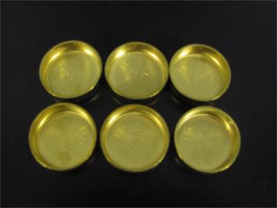 Modular Head Shop - Brass Freeze Plug Set for 3V Heads - Pair