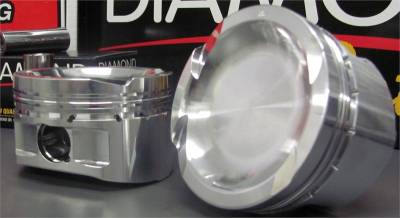 Diamond Racing Products - Custom Diamond 5.4L Specific Pistons, -15cc Dish - .030" Over Bore