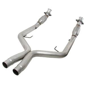 BBK - BBK 1770 05-10 Mustang GT 2 3/4" Catted X-Pipe for Shorty Headers