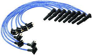 Ford Racing - Ford Racing - M-12259-C462 - 9mm 1996-98 Mustang GT 4.6L 2V Spark Plug Wires - Blue