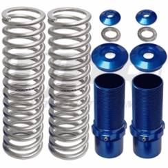 UPR - UPR 2006-NS-BLUE 1979-2004 Ford Mustang Pro Series Front Coil Over Kit (No Springs) Blue