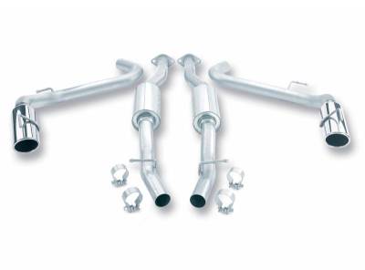 Borla  - Borla 140052 1999 - 2004 Mustang SVT Cobra S-Type Cat-Back System