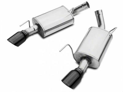 Corsa Performance - Corsa Performance 14311 2005 - 2010 Mustang GT / GT500 Sport Axle-Back Exhaust with Black Tips