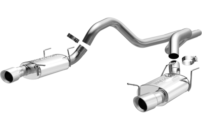 Magnaflow - Magnaflow 15589 2011 - 2012 Mustang GT / Shelby GT500 Street Series Cat-Back Exhaust