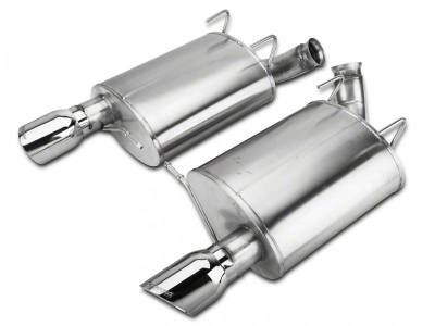 Corsa Performance - Corsa Performance 14320 2011 - 2012 Shelby GT500 Sport Axle-Back Exhaust - Polished 
