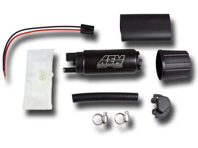 AEM  - AEM 50-1000 320LPH High Flow In-Tank Fuel Pump - Offset Inlet