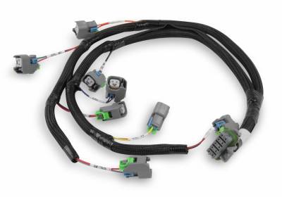 Holley - Holley 558-212 - Ford V8 Injector Harness for USCAR Style Injectors