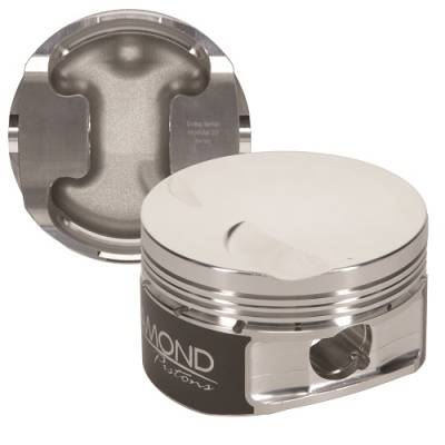 Diamond Racing Products - Diamond 30400-R1 Ford 4.6L 2V Competition Series Piston / Ring Kit -1.5cc Flat Top, 3.552" Bore