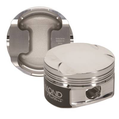 Diamond Racing Products - Diamond 30420-R1 Ford 4.6L 4V Competition Series Piston / Ring Kit -7.5cc Dish, 3.572" Bore