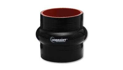 Vibrant Performance - Vibrant Performance 2730 - Hump Hose Coupler, 2" ID, 3" Length - Black