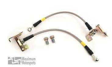 Maximum Motorsports - Stainless Steel Brake Hose Kit for 05-14 Rear Brakes