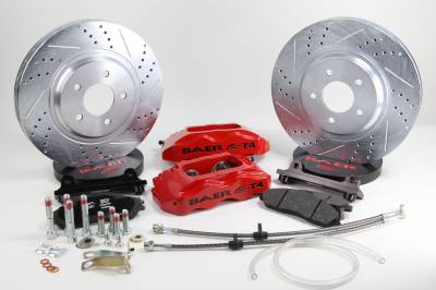 Baer Brakes  - Baer Brakes 13" Front Track4 Brake System for 94-04 Mustang