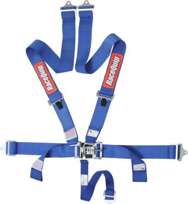 Racequip - Racequip 5PT SFI 16.1 Link & Latch Harness (Blue)