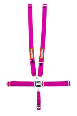 Racequip - Racequip 5PT SFI 16.1 Link & Latch Harness (Pink)