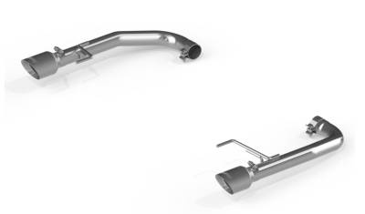 MBRP - MBRP 2.5" Muffler Delete Axleback for 15-17 Mustang GT w/ Polished Tips