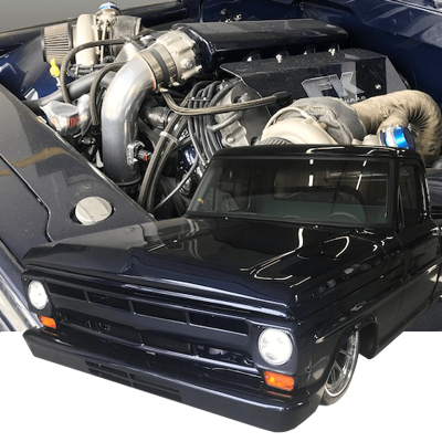 Hellion Turbo - Hellion Turbo Top Mount Twin Turbo Tuner Kit for Coyote Swap Vehicle