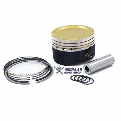 Modular Head Shop - MHS / Wiseco 5.4L 4V GT500 Competition Piston and Ring Kit -16cc Dish, 3.572" Bore, 10.0:1 CR