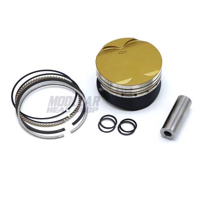 Modular Head Shop - MHS / Wiseco Gen 1/2 5.0L Coyote Competition Piston and Ring Kit- 3.650" Bore, -3cc Flat Top